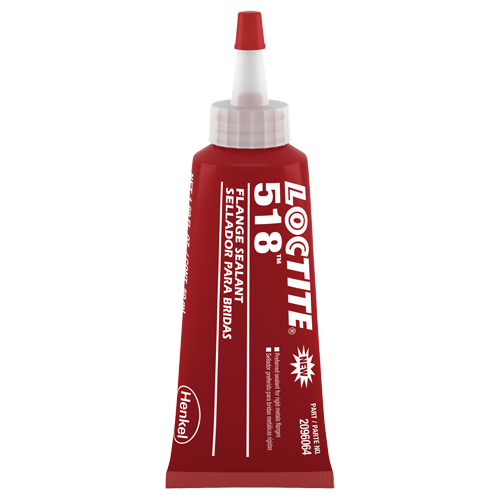 518 Flange Sealant, Tube, Red Distribution Industrielle GC