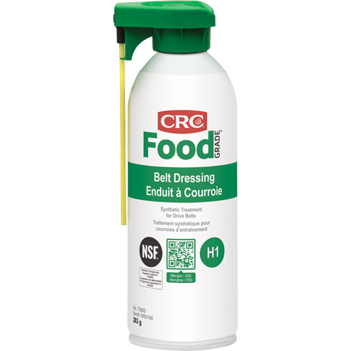 Enduit de courroie CRC pour usine de production alimentaire, Canette a&eacute;rosol Distribution Industrielle GC