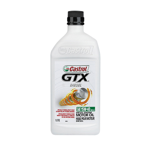 Huile pour moteur diesel 15W40 GTX, 1 L, Bouteille Distribution Industrielle GC