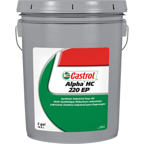 Alpha HC EP 220 Synthetic Industrial Gear Oil, 18.93 L Distribution Industrielle GC