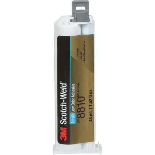 Adh&eacute;sif &agrave; faible odeur Scotch-Weld, Deux composants, Cartouche double, 45 ml, Vert Distribution Industrielle GC