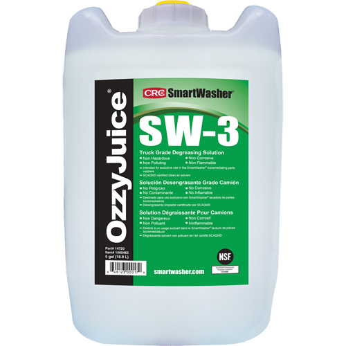 Solution d&eacute;graissante pour camion SmartWasher OzzyJuice, Cruche Distribution Industrielle GC