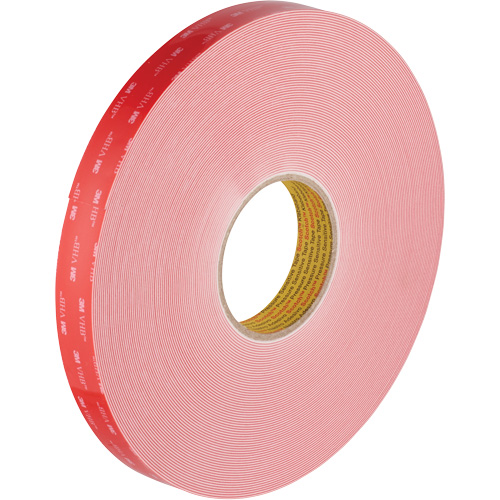 VHB Tape, 32.9 m (108') L x 1117.6 mm (44") W, 0.028 mm, Acrylic Distribution Industrielle GC