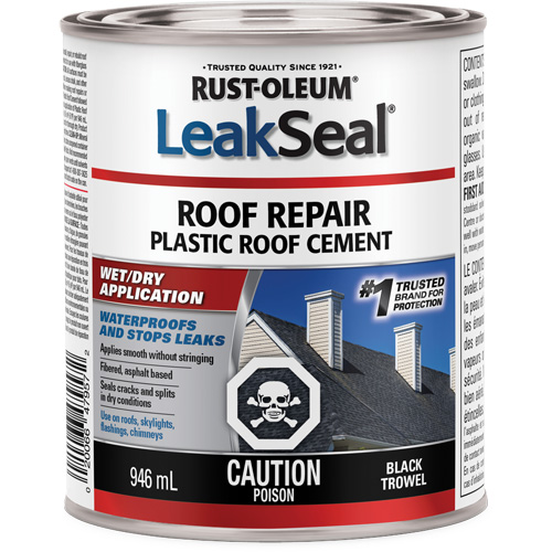 Produit de r&eacute;paration de toit sec/humide LeakSeal Distribution Industrielle GC