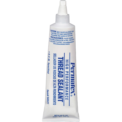 Scellant pour filetage haute performances, Tube, 250 ml, -54° C - 149° C/-65° F - 300° F Distribution Industrielle GC