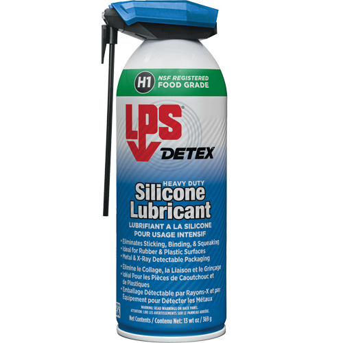 Lubrifiant au silicone pour usage intensif Detex, Canette a&eacute;rosol Distribution Industrielle GC