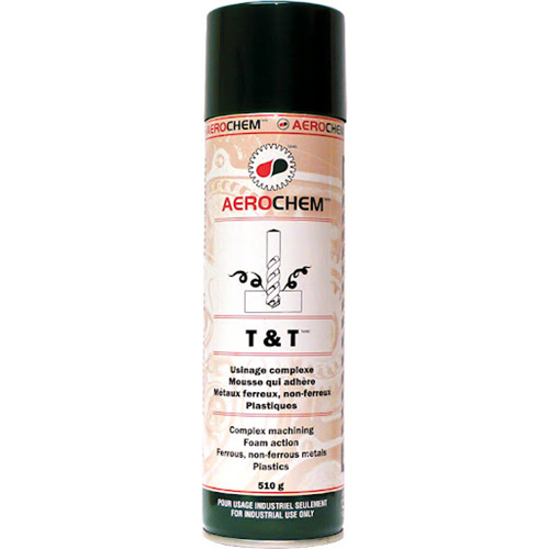 Huile de taraudage T & T AEROCHEM, Canette a&eacute;rosol Distribution Industrielle GC