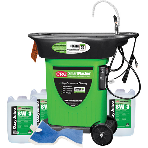 SmartWasher SW-323 Mobile Parts Washer Kit Distribution Industrielle GC