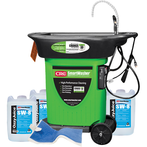 Trousse de bassin de nettoyage de pi&egrave;ces mobile SmartWasher SW-823 Distribution Industrielle GC