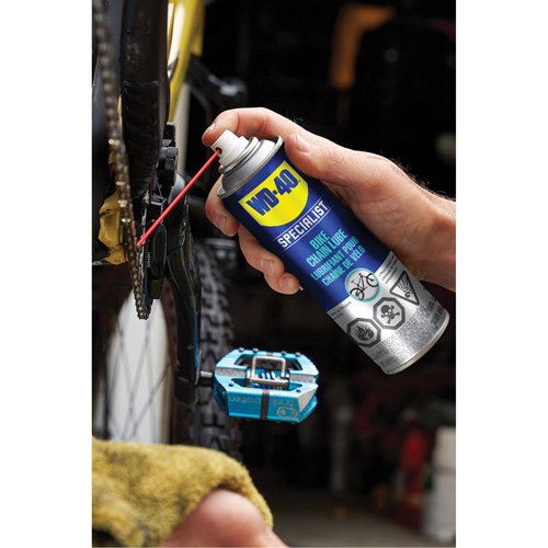 Lubrifiant pour chaîne de v&eacute;lo, Canette a&eacute;rosol Distribution Industrielle GC