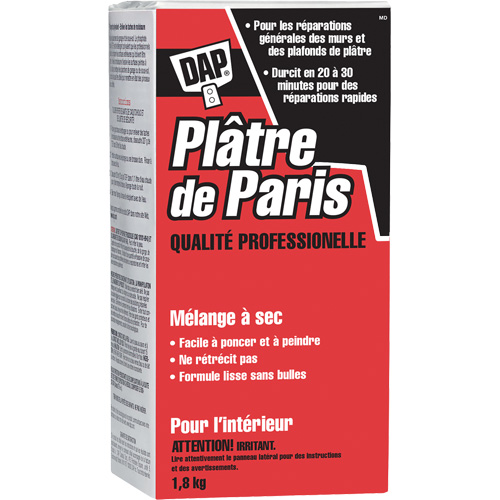 M&eacute;lange sec de pl&acirc;tre de Paris, 2 kg, Boîte Distribution Industrielle GC