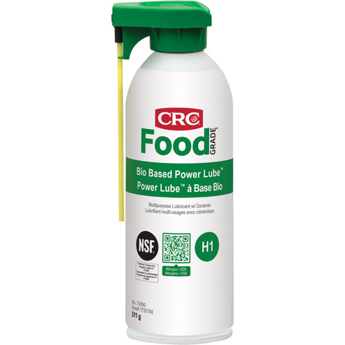 FoodGrade Bio Based Power Lube Multipurpose Lubricant with Ceramic, Aerosol Can Distribution Industrielle GC