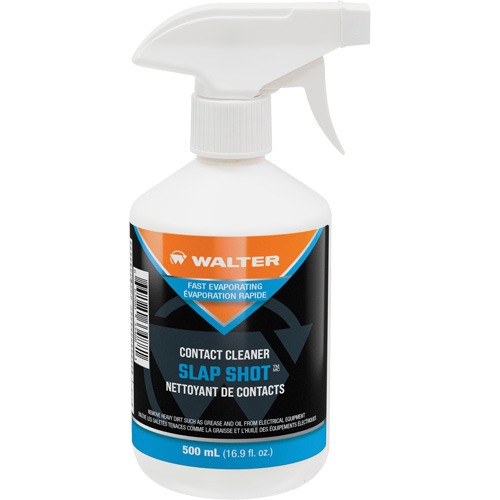 Nettoyant pour contacts SLAP SHOT, Bouteille &agrave; g&acirc;chette Distribution Industrielle GC