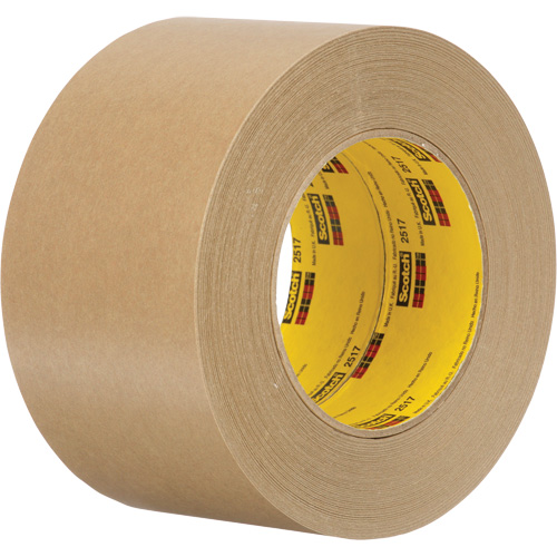 Ruban-cache &agrave; dos plat Scotch 2517, 72 mm (2-27/32") x 55 m (180'), Havane Distribution Industrielle GC