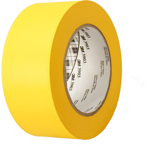 3903 Vinyl Duct Tape, 49" (4.08') W x 46 m (151') L, 6.5 mils, Yellow Distribution Industrielle GC