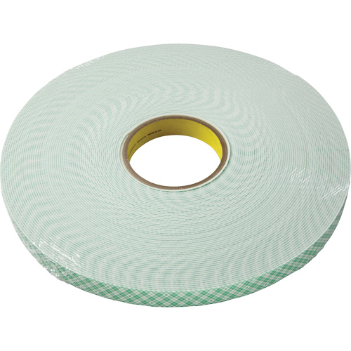 Double-Coated Urethane Foam Tape, 33 m (108') L x 9.5 mm (3/8") W, 60 mils, Urethane Distribution Industrielle GC