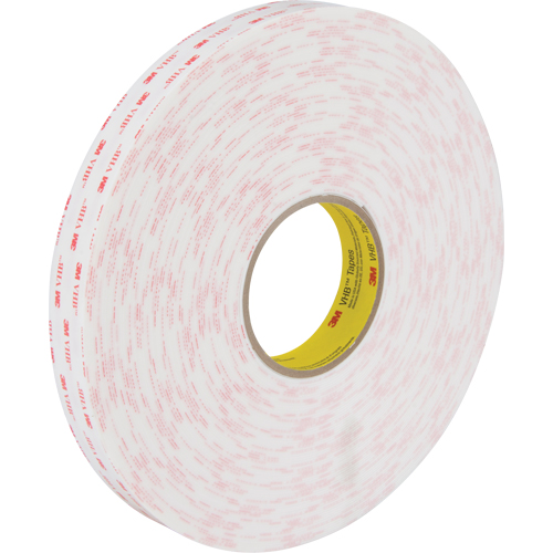 VHB Tape 4950, 33 m (108') L x 25.4 mm (1") W, 45 mils, Acrylic Distribution Industrielle GC