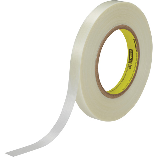 Scotch&reg; Filament Tape, 6.6 mils Thick, 9 mm (0.35") x 55 m (180')  Distribution Industrielle GC