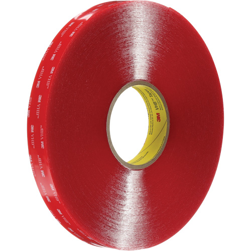 VHB Tape, 33 m (108') L x 12 mm (1/2") W, 40 mils, Acrylic Distribution Industrielle GC