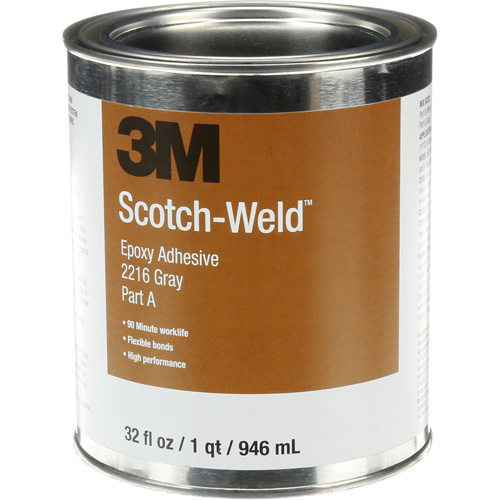 Adh&eacute;sif Scotch-Weld, 32 oz liq., Trousse, Deux composants, Gris Distribution Industrielle GC