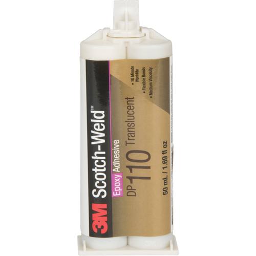 Adh&eacute;sif Scotch-Weld, 1,64 liq. oz., Cartouche double, Deux composants, Transparent Distribution Industrielle GC