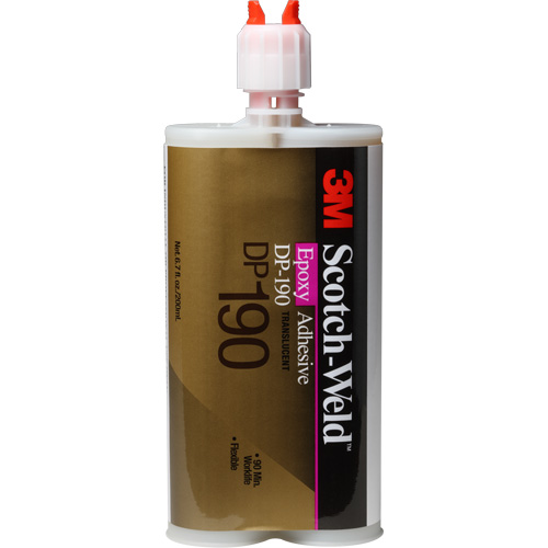 Scotch-Weld Adhesive, 200 ml, Cartridge, Two-Part, Translucent Distribution Industrielle GC