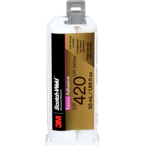 Scotch-Weld Adhesive, 1.25 fl. oz., Cartridge, Two-Part, Off-White Distribution Industrielle GC