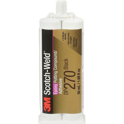 Scotch-Weld Potting Compound, 1.7 fl. oz., Dual Cartridge, Two-Part, Black Distribution Industrielle GC