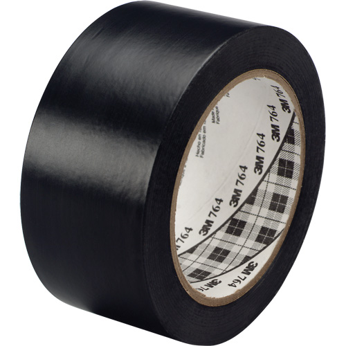 764 General-Purpose Vinyl Tape, 25.4 mm (1") W x 32.9 m (108') L, 5 mils, Black Distribution Industrielle GC