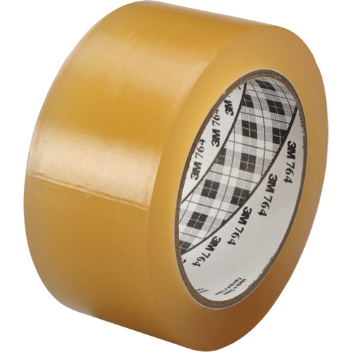 Ruban en vinyle pour travaux g&eacute;n&eacute;raux 764, 25,4 mm (1") la x 32,9 m (108') lo, 5 mils, Transparent Distribution Industrielle GC