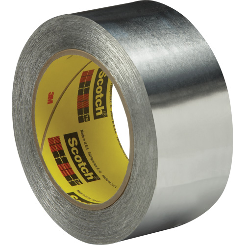 High-Temperature Aluminum Foil Tape, 2 mils Thick, 51 mm (2") x 55 m (180') Distribution Industrielle GC