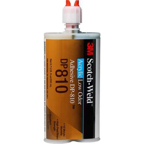 Adh&eacute;sif acrylique &agrave; faible odeur Scotch-Weld, Deux composants, Cartouche, 200 ml, Blanc cass&eacute; Distribution Industrielle GC