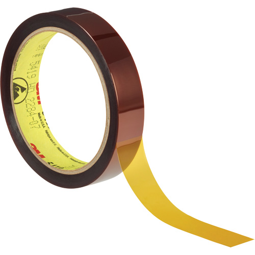 Low-Static Polyimide Film Tape  5419, 19 mm (3/4") x 33 m (108'), Brown Distribution Industrielle GC