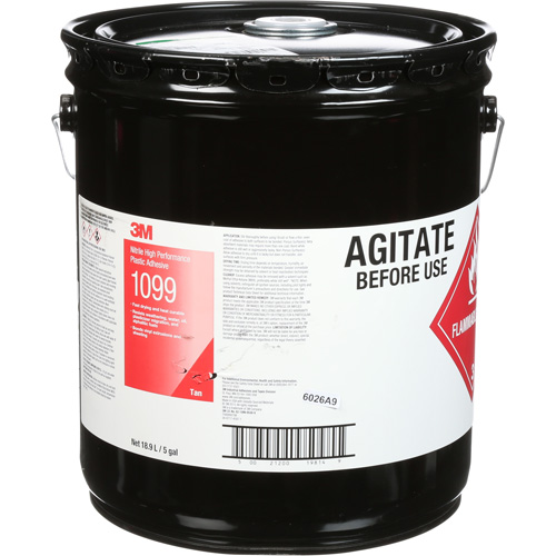Adh&eacute;sif haute performance &agrave; base de nitrile Scotch-Weld, 5 gal., Seau, Jaune Distribution Industrielle GC