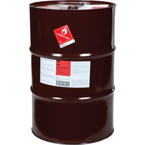 Adh&eacute;sive en nitrile haute performance pour caoutchouc et joint &eacute;tanche Scotch-Weld, Baril, Brun Distribution Industrielle GC