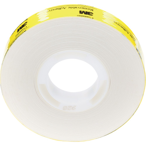 Ruban en tissu ATG repositionnable Scotch 928, 12,7 mm (1/2") x 16,5 m (54'), Transparent Distribution Industrielle GC