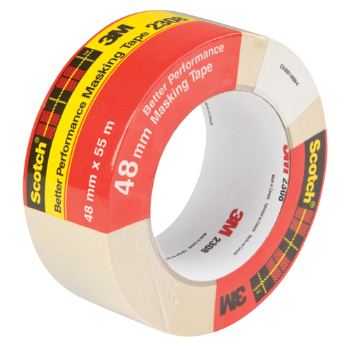 Ruban-cache 2308, 48 mm (2") x 55 m (180'), Havane Distribution Industrielle GC
