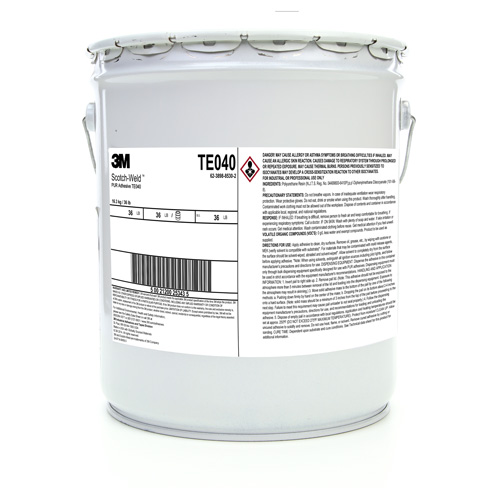 Scotch-Weld PUR Adhesive, 5 gal, Pail, Clear Distribution Industrielle GC