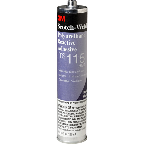 Adh&eacute;sif PUR Scotch-Weld, 10 oz, Cartouche, Transparent Distribution Industrielle GC