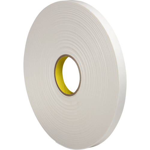 Foam Tape, 16.5 m (54') L x 18 mm (3/4") W, 6 mils, Urethane Distribution Industrielle GC