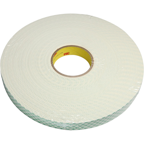 Ruban en mousse, 33 m (108') lo x 25,4 mm (1") la, 1,5 mil, Ur&eacute;thane Distribution Industrielle GC