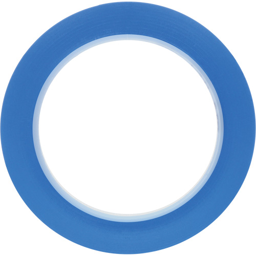 471 Vinyl Tape, 6 mm (1/4") W x 32.9 m (108') L, 5.2 mils, Blue Distribution Industrielle GC
