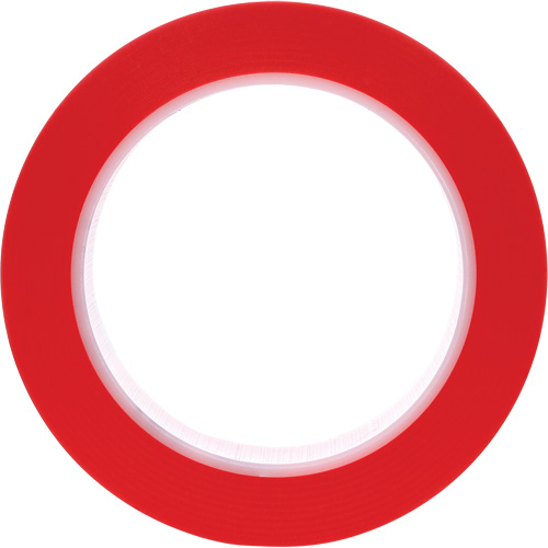 Ruban en vinyle 471, 25,4 mm (1") la x 32,9 m (108') lo, 5,2 mils, Rouge Distribution Industrielle GC