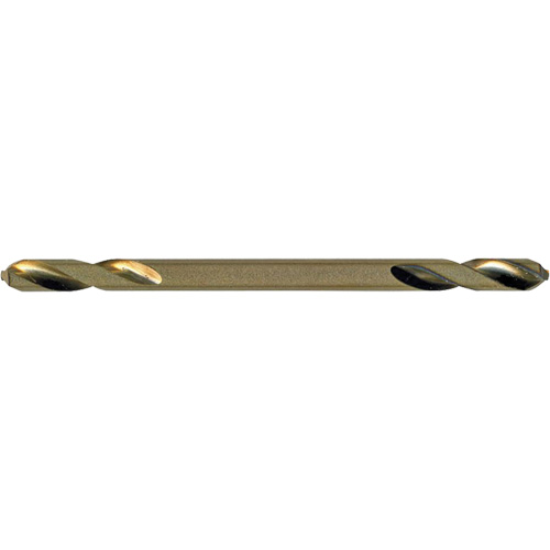 Jet-Kut&reg; Gold Super Premium M2 Twin End Drill Bit, High Speed Steel, 1/8", 1-15/16" L Distribution Industrielle GC