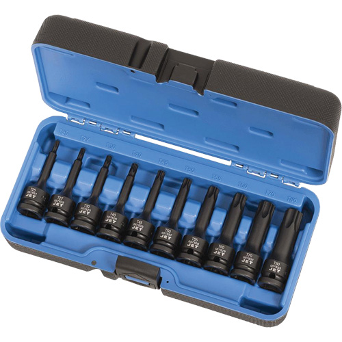 PTB-1210 Jeu de douilles &agrave; chocs DriveTorx &agrave; prise 1/2", Torx, Prise 1/2", 10 mr Distribution Industrielle GC