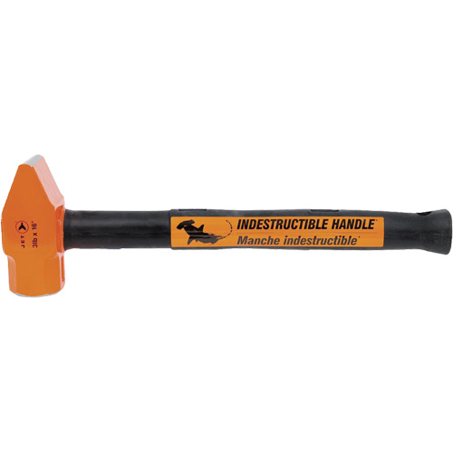 UCP-316 Super Heavy-Duty Indestructible Handle Cross Pein Hammer, 3 lbs. Head Weight, Plain Face, Solid Steel Handle Distribution Industrielle GC