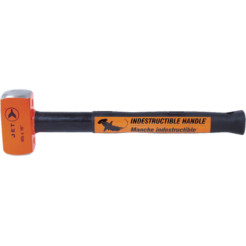 USH-416 Masse &agrave; manche indestructible pour usage tr&egrave;s intensif, 4 lb, 16", Prise Acier plein Distribution Industrielle GC