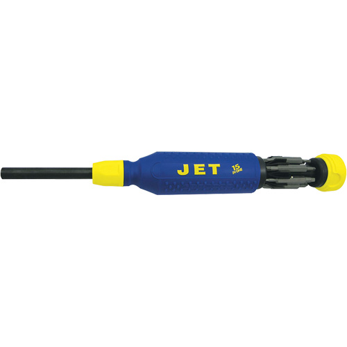 15-IN-1 Multi-Bit Screwdriver, Textured Handle Distribution Industrielle GC