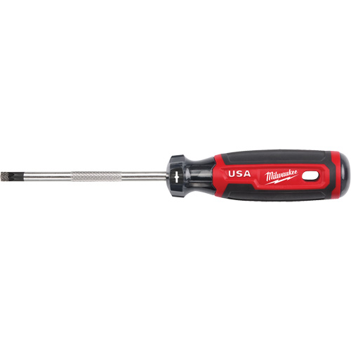 ECX Screwdriver, #1 Tip, Round, 211 mm L, Cushion Grip Handle Distribution Industrielle GC