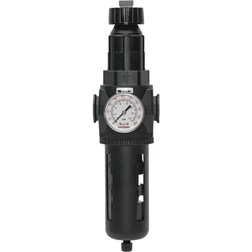 Filtre/r&eacute;gulateur Modulair 400 avec vidange manuelle, 3/4" NPT, 200 psi, Capacit&eacute; de 9,1 oz liq. Distribution Industrielle GC